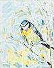 BLUE-TIT by Con Campbell at Ross's Online Art Auctions