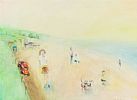 CHILDREN ON THE BEACH by Cara Hamilton at Ross's Online Art Auctions
