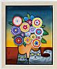 CATS & FLOWERS by George Smyth at Ross's Online Art Auctions