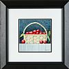 A BASKET OF CHERRIES by David Lawerence at Ross's Online Art Auctions