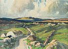 ARRANMORE FROM THE ROSSES, DONEGAL by James Humbert Craig RHA RUA at Ross's Online Art Auctions