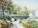THE OLD STONE BRIDGE by Robert Beattie at Ross's Online Art Auctions