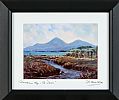 MOURNES FROM DUNDRUM, COUNTY DOWN by David Overend at Ross's Online Art Auctions