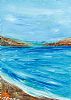 BLUE WATER, DONEGAL by David Campbell at Ross's Online Art Auctions