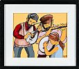 THREE MUSICANS by Cupar Pilson at Ross's Online Art Auctions