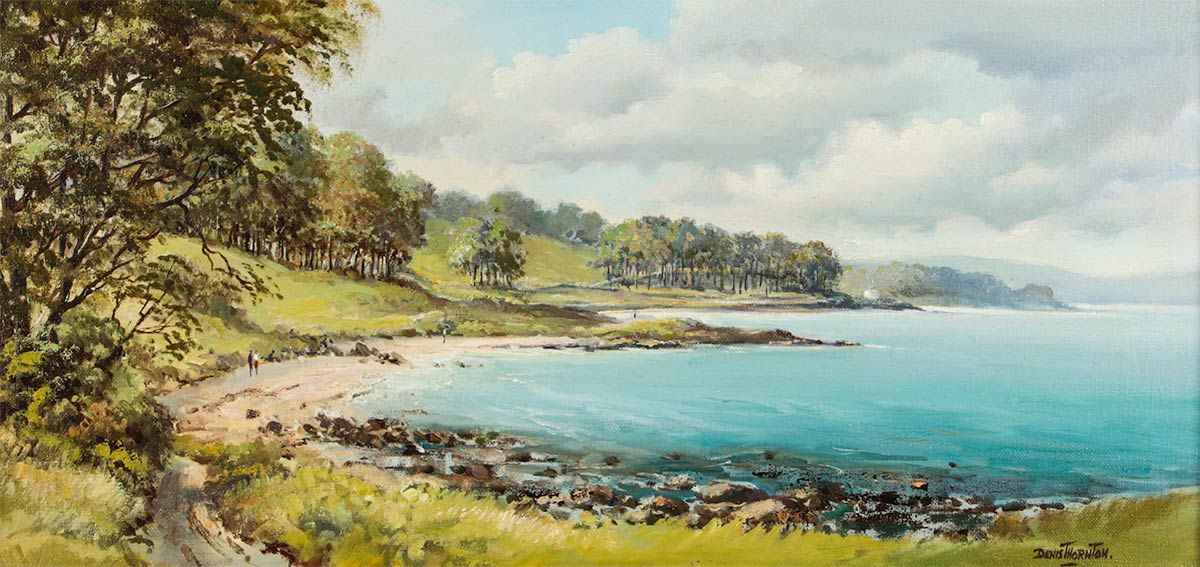 CRAWFORDSBURN, COUNTY DOWN by Denis Thornton at Ross's Online Art Auctions