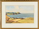 BALLYGALLY HEAD FROM DRAINS BAY , COUNTY ANTRIM by Samuel McLarnon UWS at Ross's Online Art Auctions