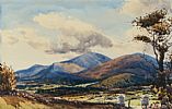 THE MOURNE MOUNTAINS by Samuel McLarnon UWS at Ross's Online Art Auctions