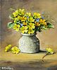 BUTTERCUPS AND PRIMROSES by Marjorie Wilson at Ross's Online Art Auctions