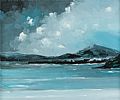 ATLANTIC TURQUOISE BLUE SEAS, DOWNINGS, DONEGAL by Sean Lorinyenko at Ross's Online Art Auctions