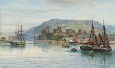 CONWAY CASTLE by Ralph Morley at Ross's Online Art Auctions