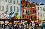 GRAFTON STREET, DUBLIN by Marie Carroll at Ross's Online Art Auctions