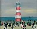 THE LIGHTHOUSE by James Downie at Ross's Online Art Auctions