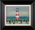 THE LIGHTHOUSE by James Downie at Ross's Online Art Auctions