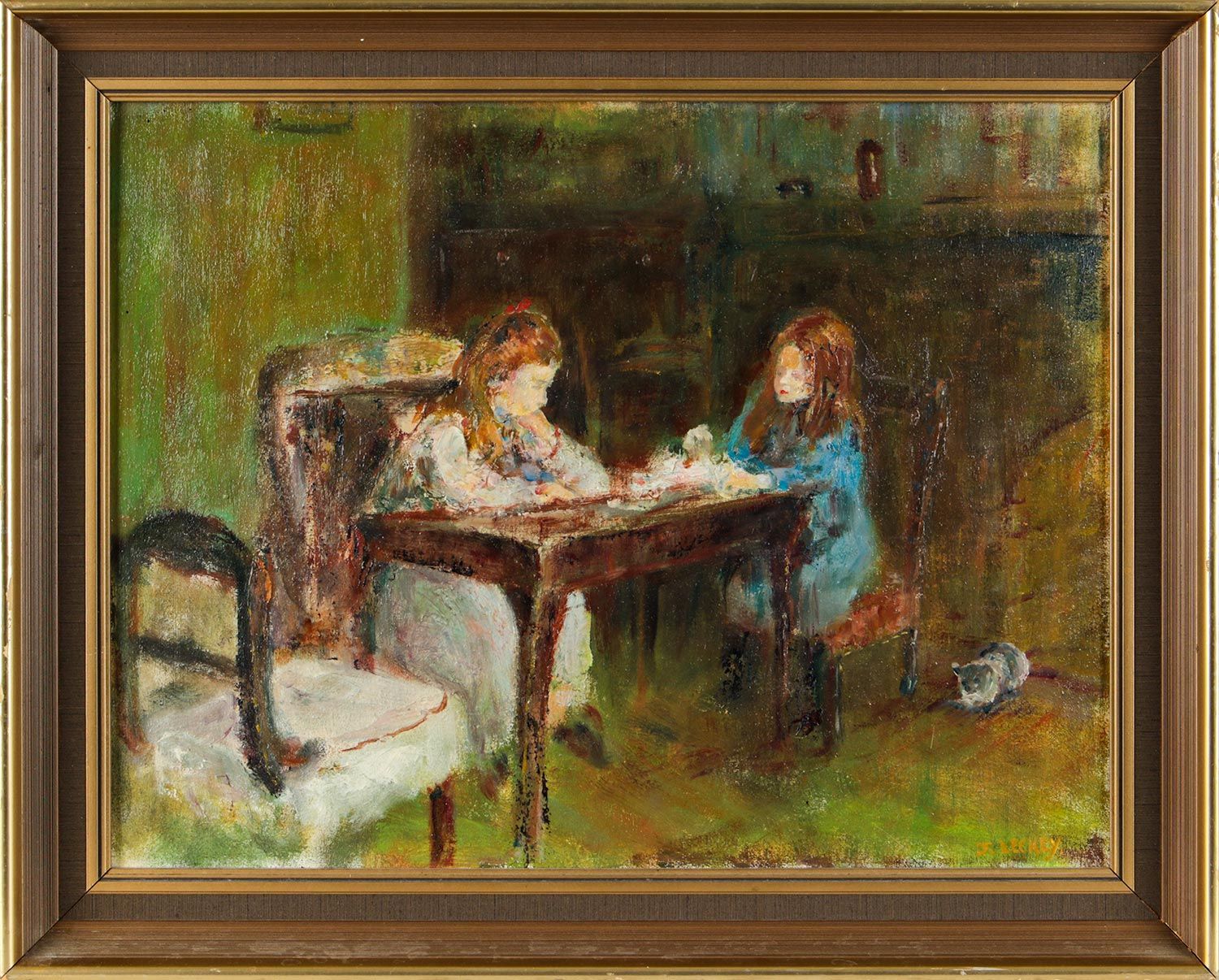 THE HOME BUILDERS by James Leckey MBE MP at Ross's Online Art Auctions