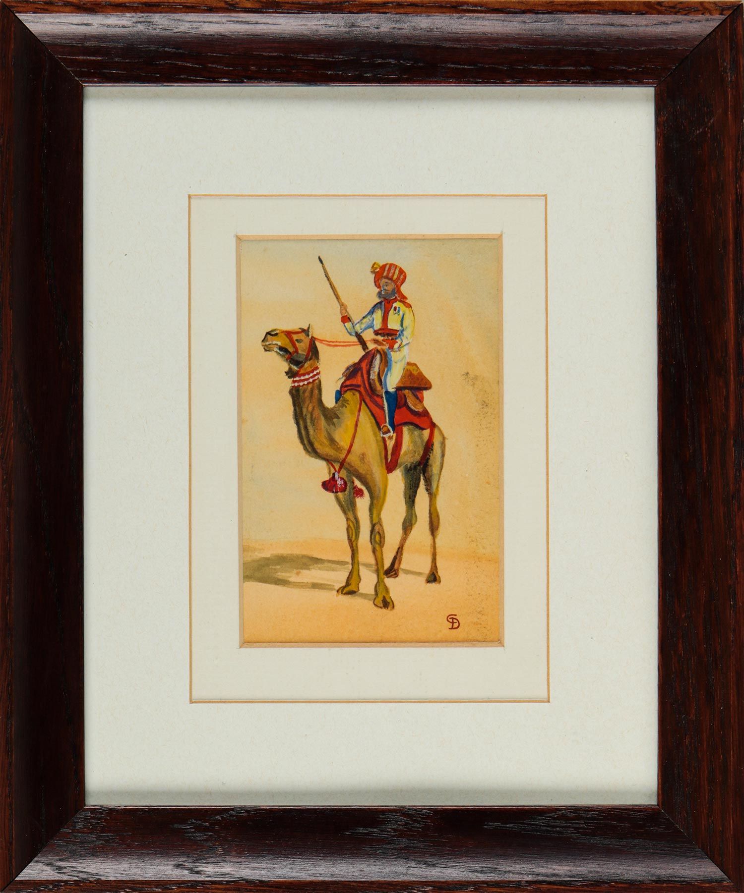 CAMEL WARRIOR by English School at Ross's Online Art Auctions