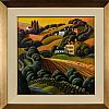 AUTUMN ROAD THROUGH THE GLENS by George Callaghan at Ross's Online Art Auctions