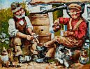 POTEEN MAKERS by Roy Wallace at Ross's Online Art Auctions