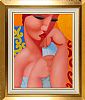WOMAN WITH TOWEL by Paul Kerr at Ross's Online Art Auctions