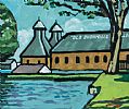 BUSHMILLS DISTILLERY by Dan Darcy at Ross's Online Art Auctions