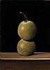 TWO GREEN APPLES by Kevin Meehan at Ross's Online Art Auctions
