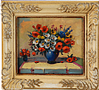 STILL LIFE, FLOWERPIECE by J. Kothera at Ross's Online Art Auctions