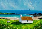 LOOKING TOWARDS TORY ISLAND by Sean Loughrey at Ross's Online Art Auctions