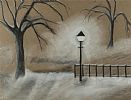 THE STREET LAMP by Irish School at Ross's Online Art Auctions