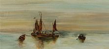 OUT FISHING by English School at Ross's Online Art Auctions