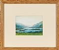 LOUGH IN THE VALLEY by Tomkus at Ross's Online Art Auctions