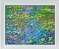 MONET'S GARDEN WATER LILIES by Paul Stephens at Ross's Online Art Auctions