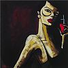 COCKTAIL HOUR by Terry Bradley at Ross's Online Art Auctions
