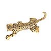 VINTAGE COSTUME PANTHER BROOCH at Ross's Online Art Auctions