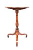 REGENCY INLAID MAHOGANY LAMP TABLE at Ross's Online Art Auctions
