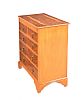 YEW WOOD CHEST OF DRAWERS at Ross's Online Art Auctions
