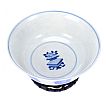 CHINESE BLUE & WHITE CIRCULAR BOWL at Ross's Online Art Auctions