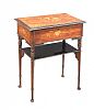 ANTIQUE INLAID ROSEWOOD LAMP TABLE at Ross's Online Art Auctions