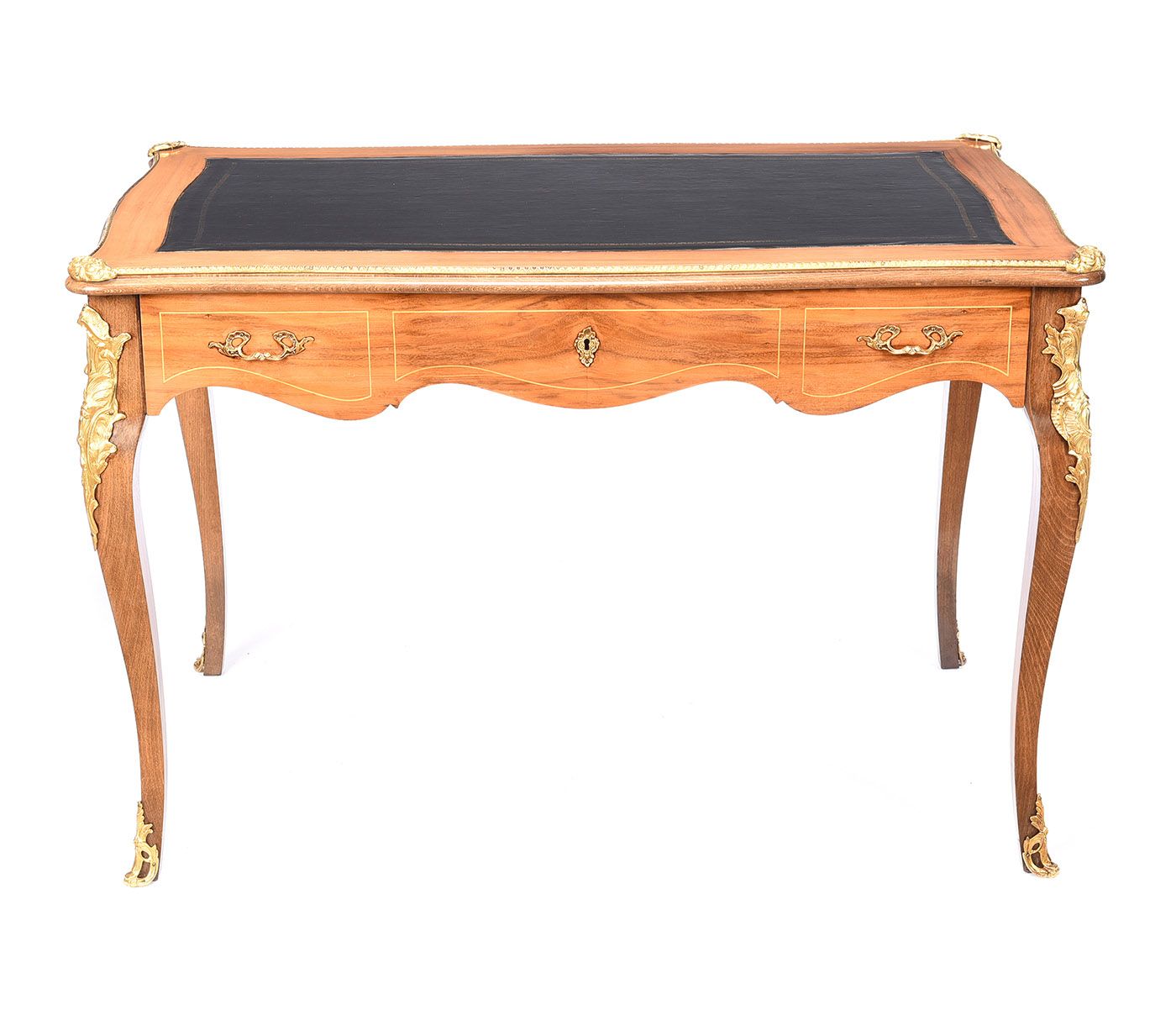 ANTIQUE FRENCH WALNUT DESK at Ross's Online Art Auctions