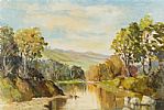 THE RIVER DUN AT KNOCKNACARRY by Ray Cochrane at Ross's Online Art Auctions