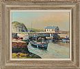 BALLINTOY HARBOUR, COUNTY ANTRIM by William Cunningham at Ross's Online Art Auctions