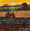 PLOUGHING IN THE STUBBLE by James Downie at Ross's Online Art Auctions