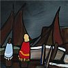 SHAWLIES BY THE BOATS by Irish School at Ross's Online Art Auctions
