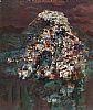 HILLSIDE SPANISH VILLAGE by George Campbell RHA RUA at Ross's Online Art Auctions