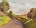 ROAD IN THE GLENS by Irish School at Ross's Online Art Auctions