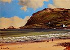 BALLYGALLY HEAD, CO.ANTRIM by David Overend at Ross's Online Art Auctions