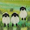 THREE SHEEP by C. Regan at Ross's Online Art Auctions