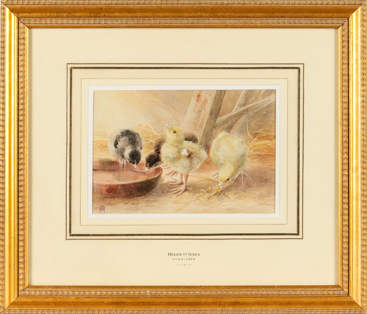 CHICKS by Helen O'Hara RUA at Ross's Online Art Auctions