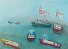 THE HARBOUR by Cara Hamilton at Ross's Online Art Auctions