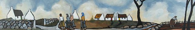 RETURNING WITH THE SPUDS by Irish School at Ross's Online Art Auctions