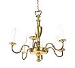VINTAGE BRASS CHANDELIER at Ross's Online Art Auctions